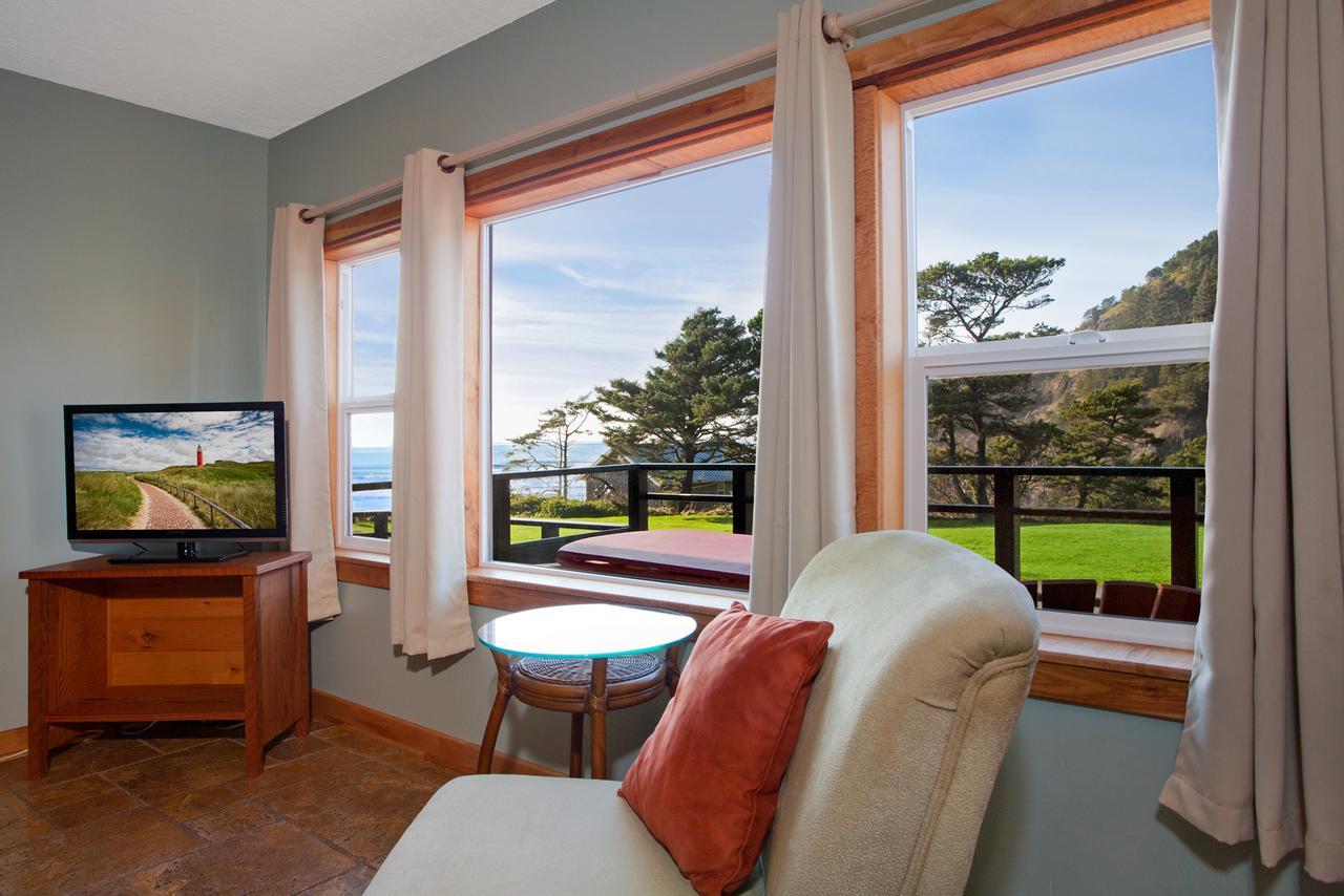 Agate Beach Motel Newport Tower Eksteriør billede